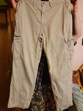 Levi's Khakis SilverTab Cargo Pants with Buttoned Side Pockets Tall 38 34